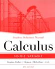 Image for Calculus : Single Variable : Student Solutions Manual
