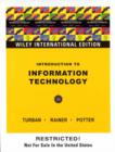 Image for Introduction to information technology