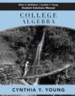 Image for College algebra: Student solutions manual : Student Solutions Manual