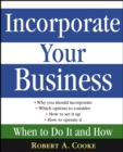 Image for Incorporate Your Business