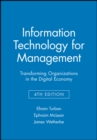 Image for Information Technology for Management : Transforming Organizations in the Digital Economy