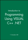 Image for Introduction to Programming Using VISUAL C++ .NET, MS C++ .net CD