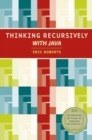 Image for Thinking recursively  : with examples in Java