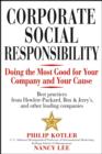 Image for Corporate social responsibility: doing the most good for your company and your cause