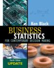 Image for Business Statistics : Contemporary Decision Making : Update Version with eGrade Plus