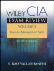 Image for Wiley CIA exam reviewVol. 4: Business management skills