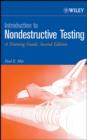 Image for Introduction to Nondestructive Testing : A Training Guide