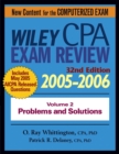 Image for Wiley CPA examination reviewVol. 2: Problems and solutions : v. 2 : Problems and Solutions