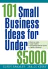 Image for 101 small business ideas for under $5000