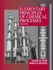 Image for Elementary Principles of Chemical Processes : WITH Student Workbook