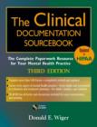 Image for The Clinical Documentation Sourcebook: The Complete Paperwork Resource for Your Mental Health Practice