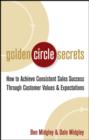 Image for Golden circle secrets: how to achieve consistent sales success through customer values &amp; expectations