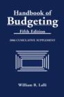 Image for Handbook of budgeting, 5th edition: 2006 cumulative supplement : Cumulative Supplement 