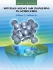 Image for Materials science and engineering  : an introduction