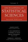 Image for Encyclopedia of Statistical Sciences, Volume 3