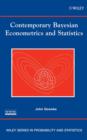 Image for Contemporary Bayesian econometrics and statistics