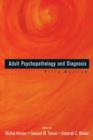 Image for Adult Psychopathology and Diagnosis