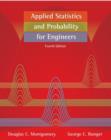 Image for Applied Statistics and Probability for Engineers