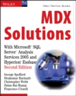 Image for MDX solutions  : with Microsoft SQL Server Analysis Services 2005 and Hyperion Essbase