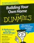 Image for Building your own home for dummies