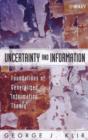 Image for Uncertainty and Information