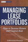 Image for Managing lease portfolios: how to increase income and control risk