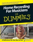 Image for Home Recording for Musicians for Dummies