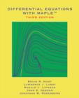 Image for Differential equations with Maple