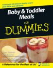 Image for Baby &amp; toddler meals for dummies