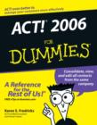 Image for ACT! 2006 For Dummies