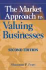 Image for The market approach to valuing businesses