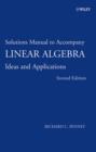 Image for Linear Algebra : Ideas and Applications