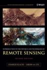 Image for Introduction to the physics and techniques of remote sensing.