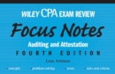 Image for Wiley CPA Examination Review Focus Notes