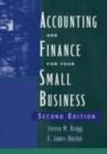Image for Accounting and finance for your small business