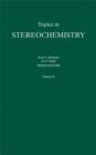 Image for Topics in stereochemistry. : Vol. 25