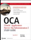 Image for OCA  : Oracle certified administrator on Oracle Application Server 10g: Study guide