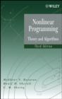 Image for Nonlinear programming: theory and algorithms.