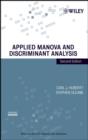 Image for Applied MANOVA and discriminant analysis.