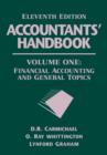 Image for Accountants&#39; handbookVol. 1