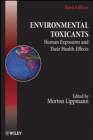 Image for Environmental toxicants  : human exposures and their health effects