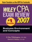 Image for Wiley CPA exam review 2007: Business environment and concepts : Business Environment and Concepts