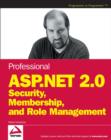 Image for Professional ASP.NET 2.0 security, membership, and role management