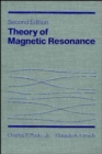 Image for Theory of Magnetic Resonance