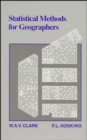Image for Statistical Methods for Geographers