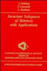 Image for Invariant Subspaces of Matrices With Applications