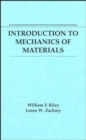 Image for Introduction to Mechanics of Materials