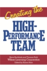 Image for Creating the High Performance Team