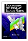 Image for Introduction to the boundary element method