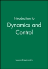 Image for Introduction to Dynamics and Control